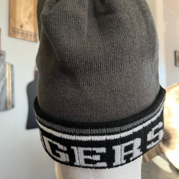 MISSOURI TIGERS GREY PRIMARY STRIPE CROWN CUFF POM MENS KNIT HAT - Picture 4 of 4